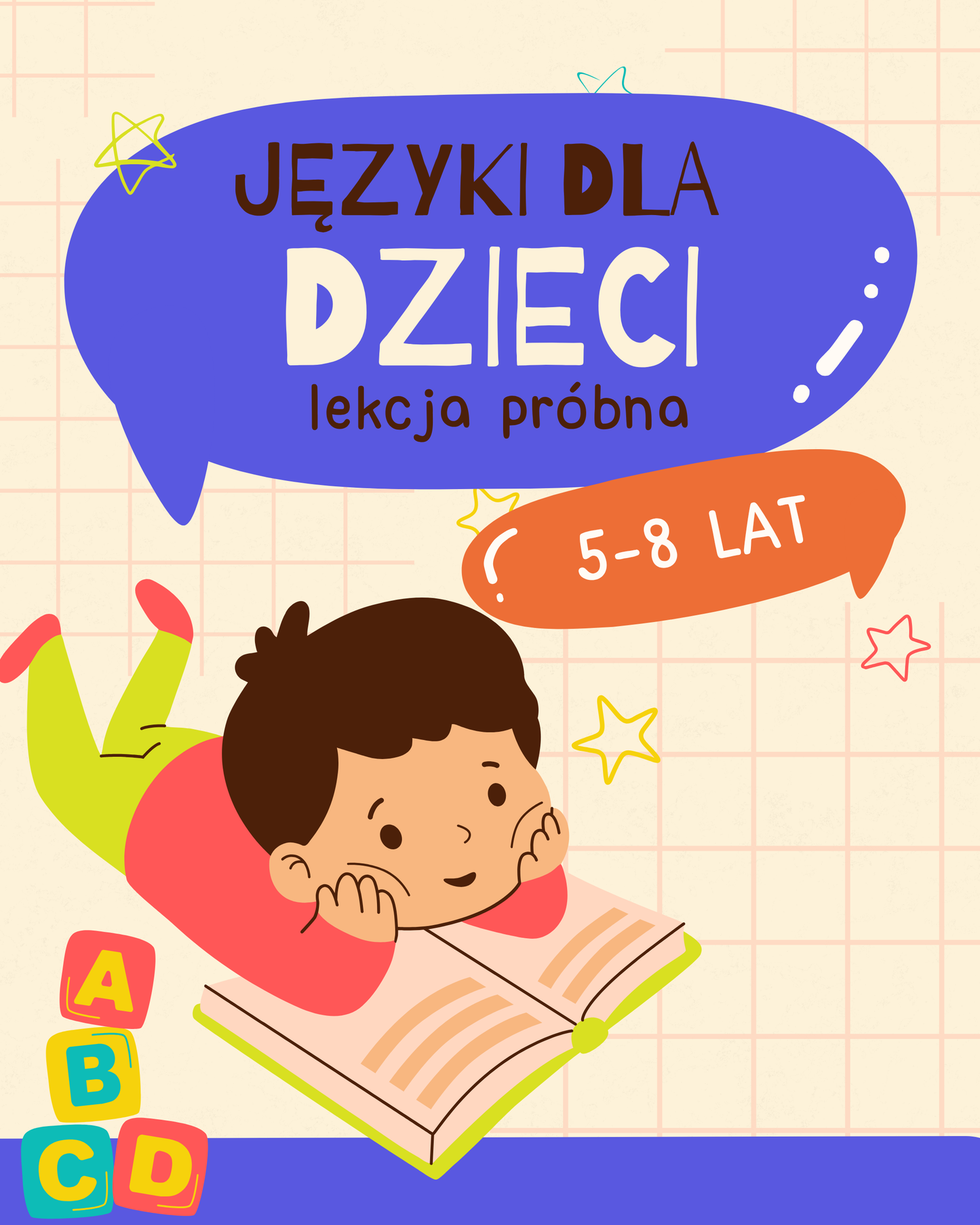 Bezpłatna lekcja angielskiego i polskiego dla dzieci w Rzeszowie