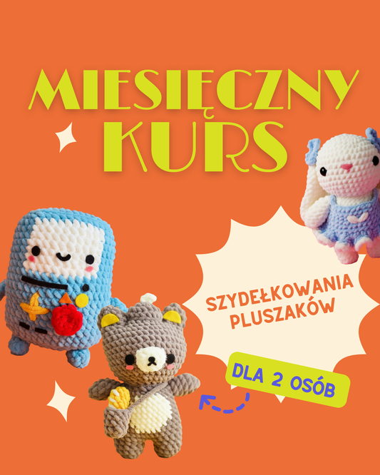 Kurs Szydełkowania Pluszaków dla 2 osób