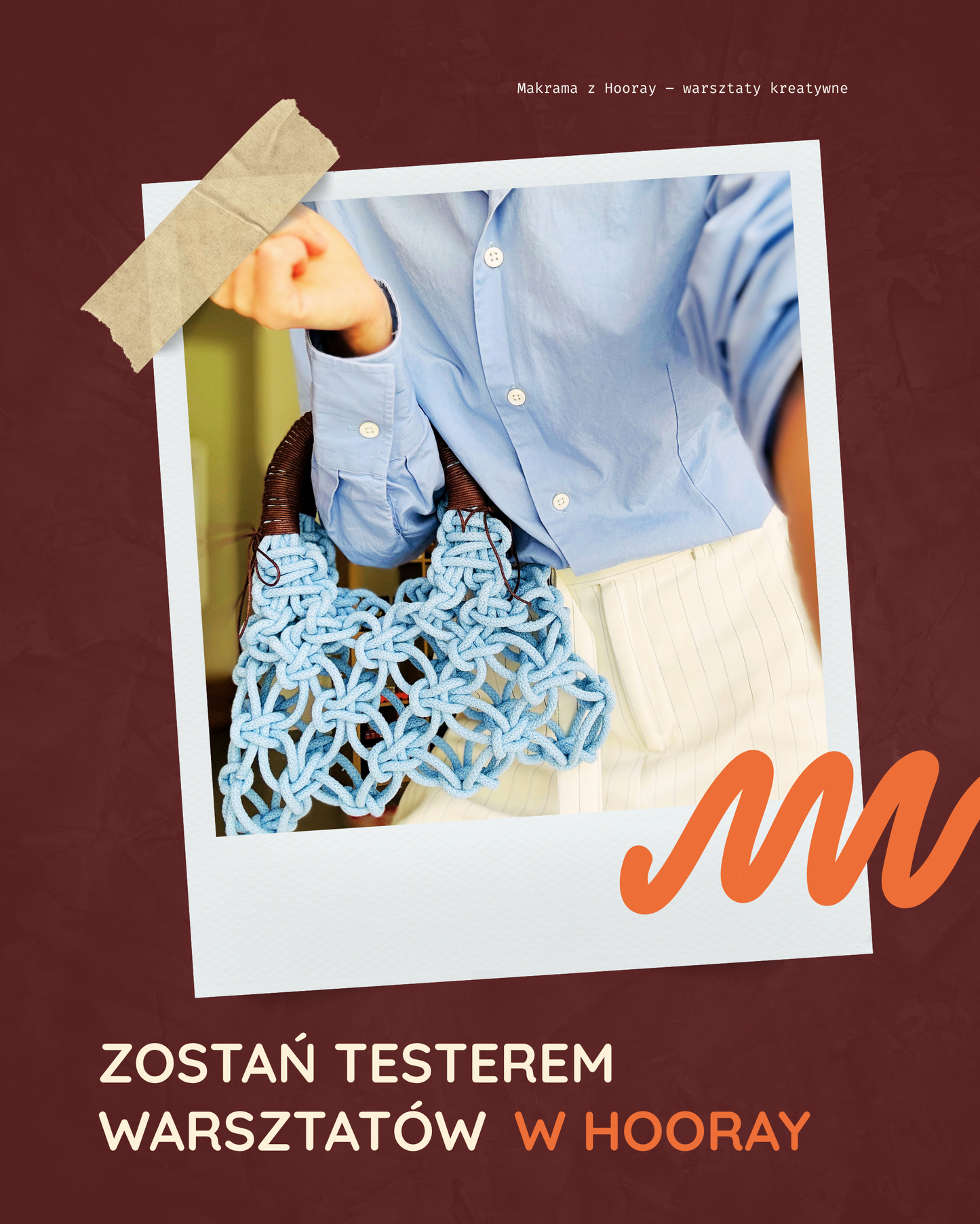Zostań testerem nowych warsztatów tworzenia torebek makramowych w Rzeszowie