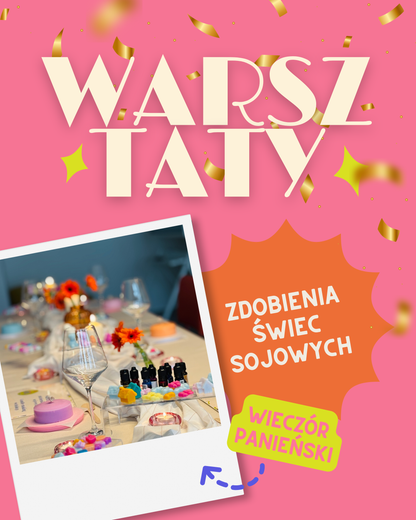 Kreatywny Wieczór Panieński Rzeszów — Warsztaty Świec Sojowych