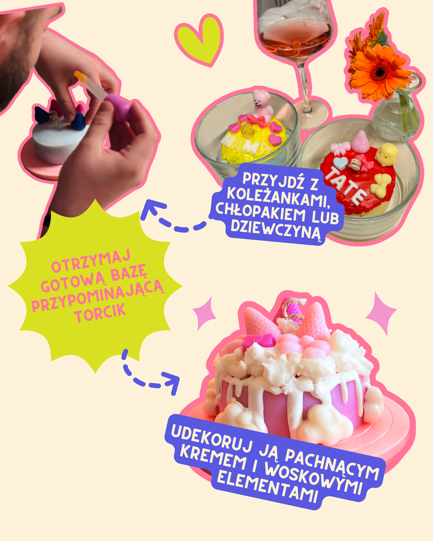 Wieczór z Przyjaciółkami Rzeszów — Warsztaty Świec Sojowych